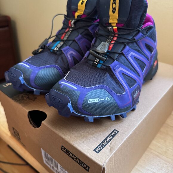 Salomon Speedcross 3 CS W - Deep Blue and Purple - Picture 7 of 8